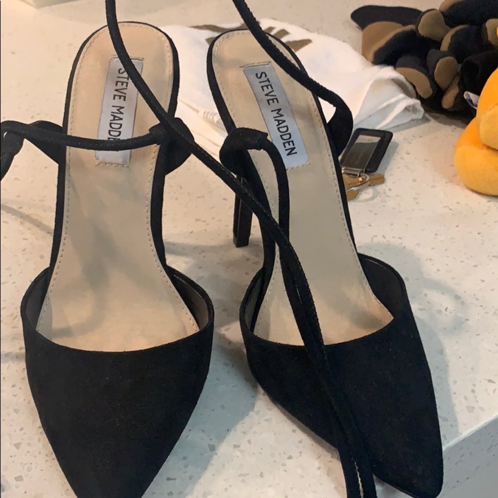 Black heels